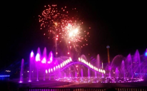 江西南昌融创主题乐园音乐喷泉项目