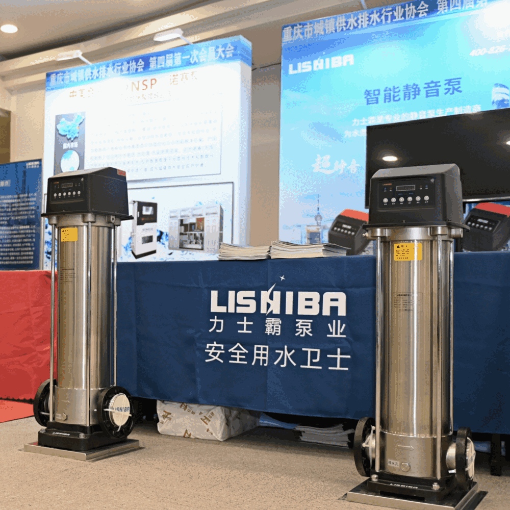 数字新重庆 · 智慧新水务丨力士霸携防淹智能静音泵精彩亮相重庆水协会员大会(图3)